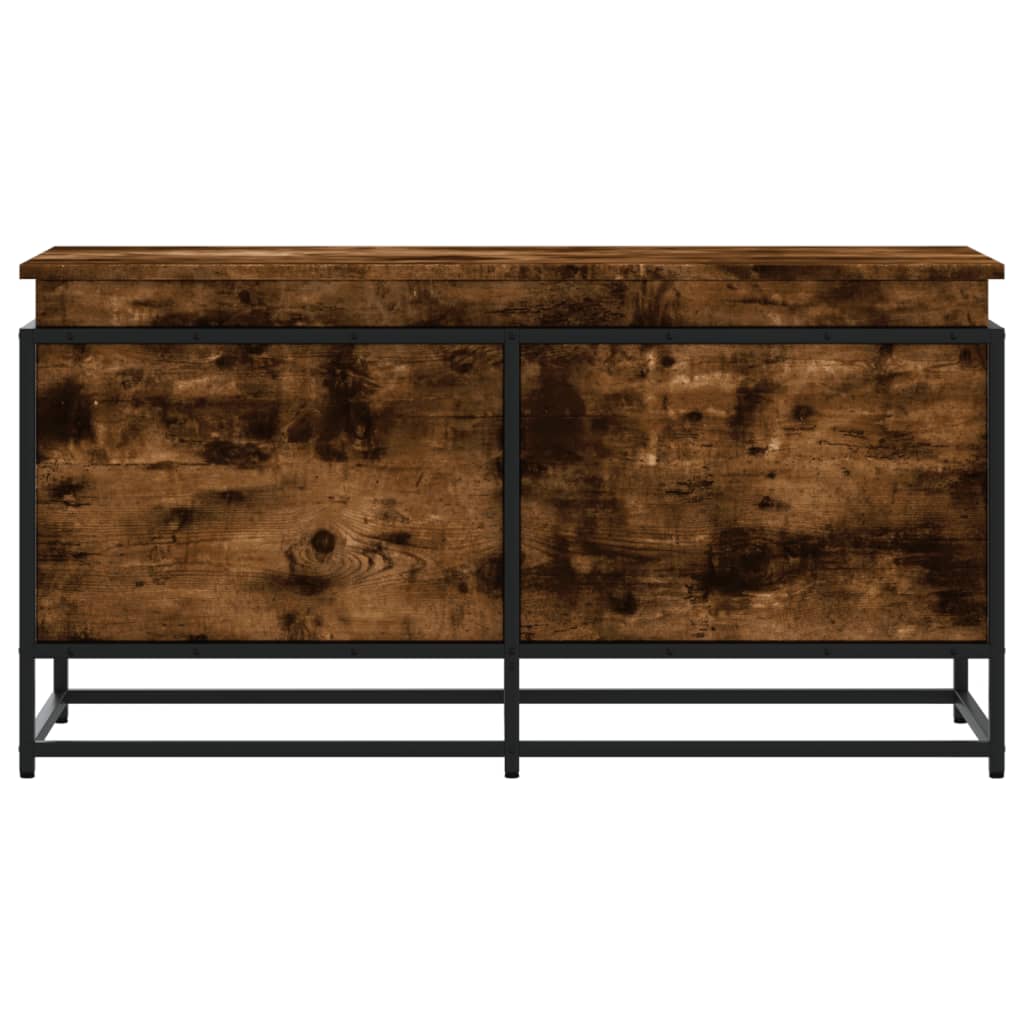 Aufbewahrungsbox Mit Deckel 100X40X51,5 Cm Räuchereiche