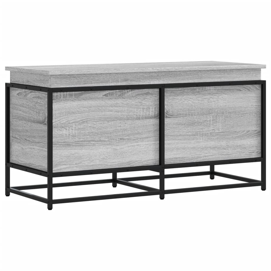 Aufbewahrungsbox Mit Deckel 100X40X51,5 Cm Grau Sonoma