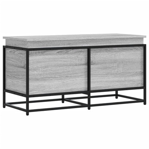 Aufbewahrungsbox Mit Deckel 100X40X51,5 Cm Grau Sonoma