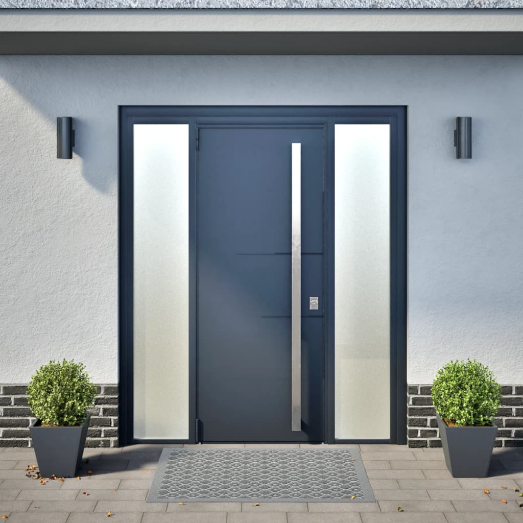 Pflanzkübel 2 Stk. Anthrazit 30X30X30 Stahl