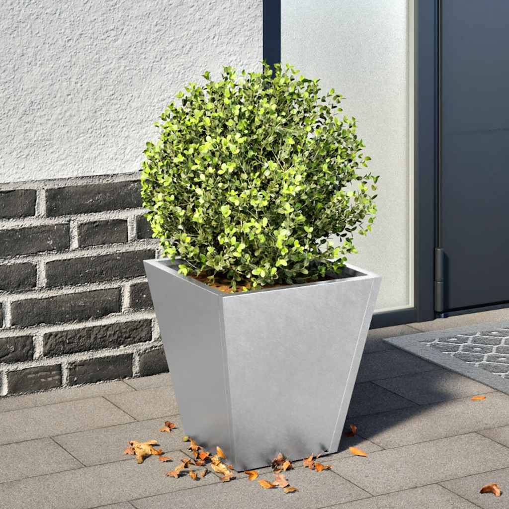 Pflanzkübel 2 Stk. Anthrazit 30X30X30 Stahl