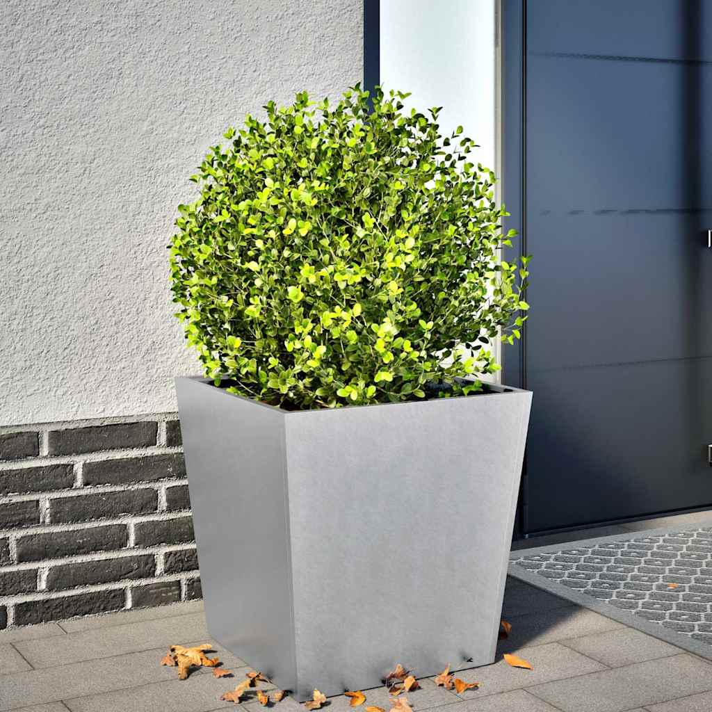 Pflanzkübel 2 Stk. Anthrazit 30X30X30 Stahl