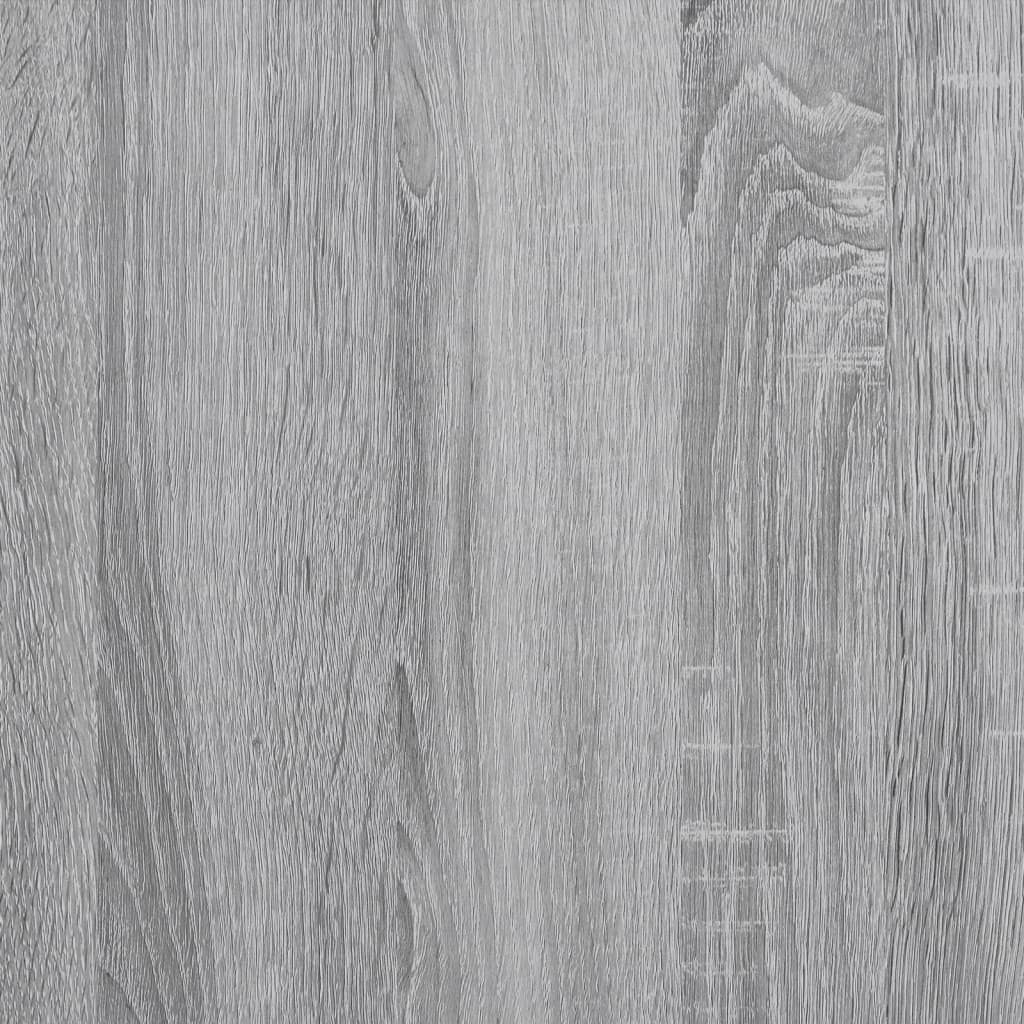 Heizkörperverkleidung Holzwerkstoff Grau Sonoma