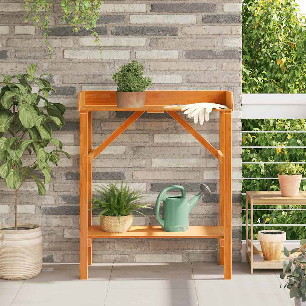 Pflanztisch 75 X 40 X 90 Cm Massives Kiefernholz