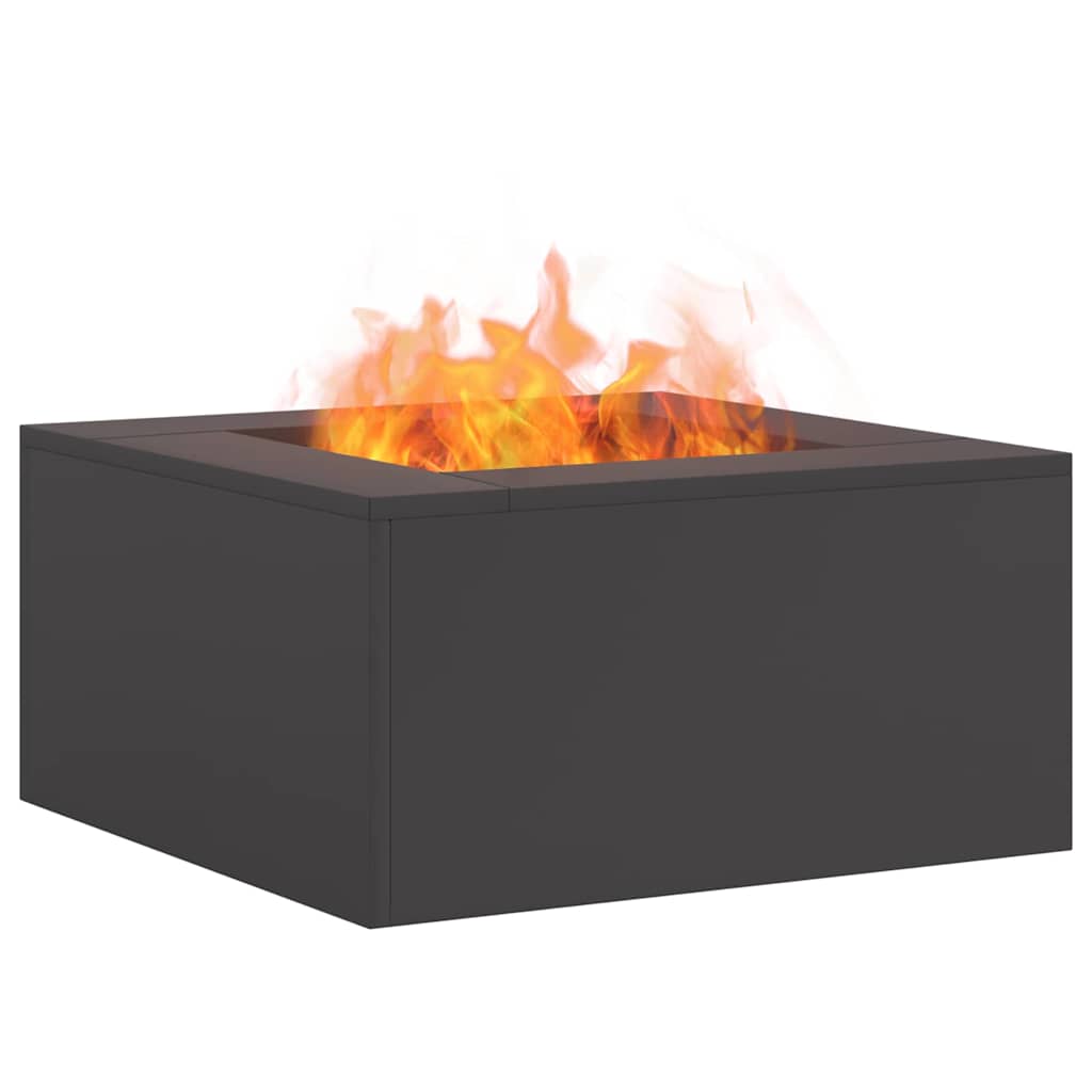 Feuerstelle Schwarz Stahl