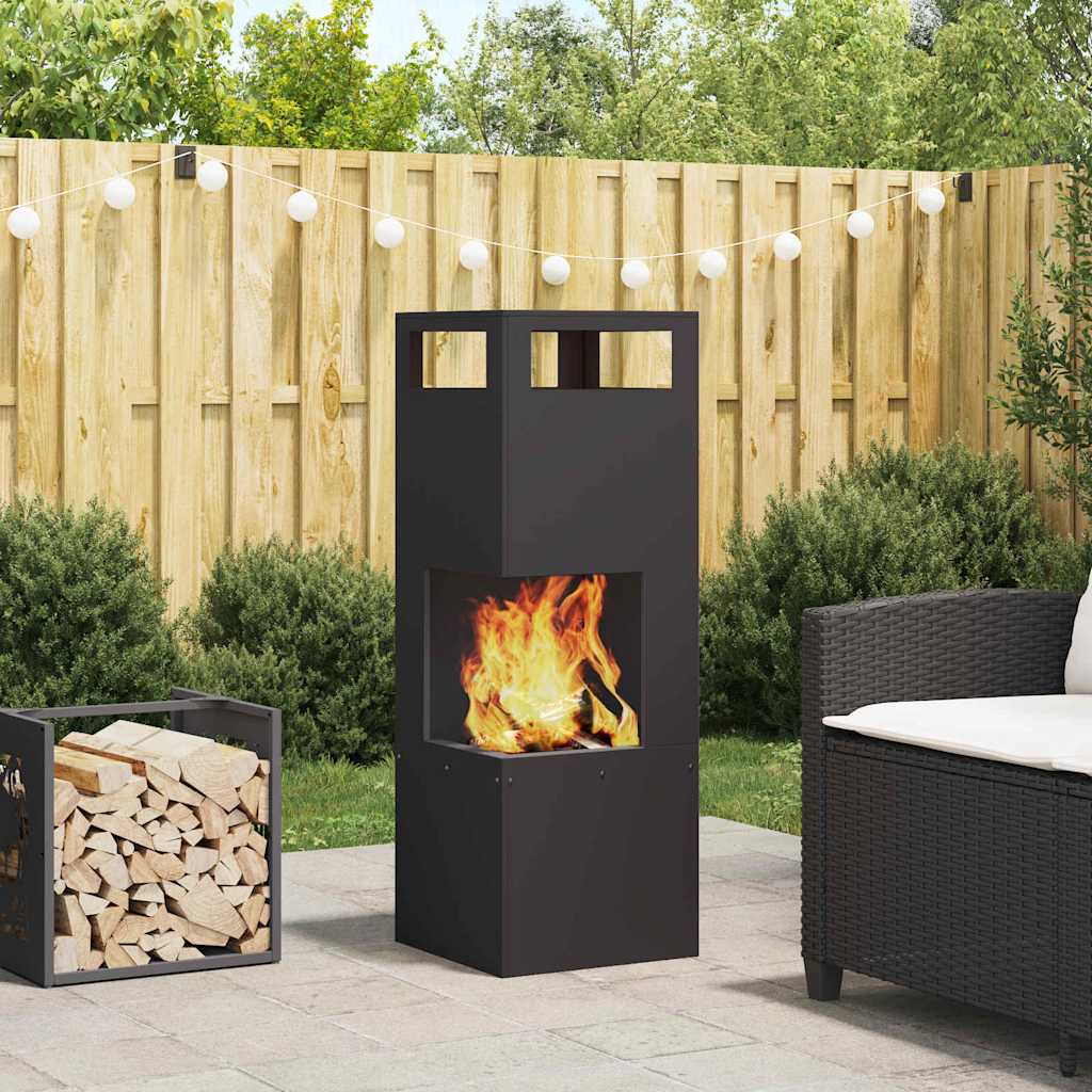 Feuerstelle Braun Stahl