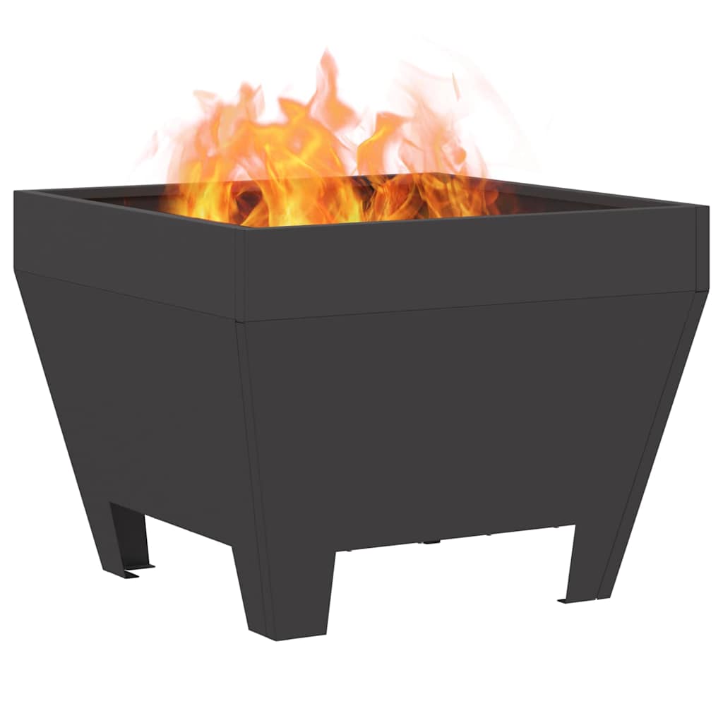 Feuerstelle Schwarz Stahl