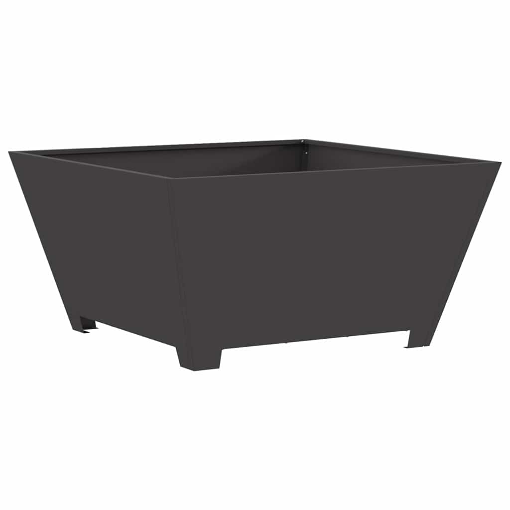 Feuerstelle Schwarz Stahl