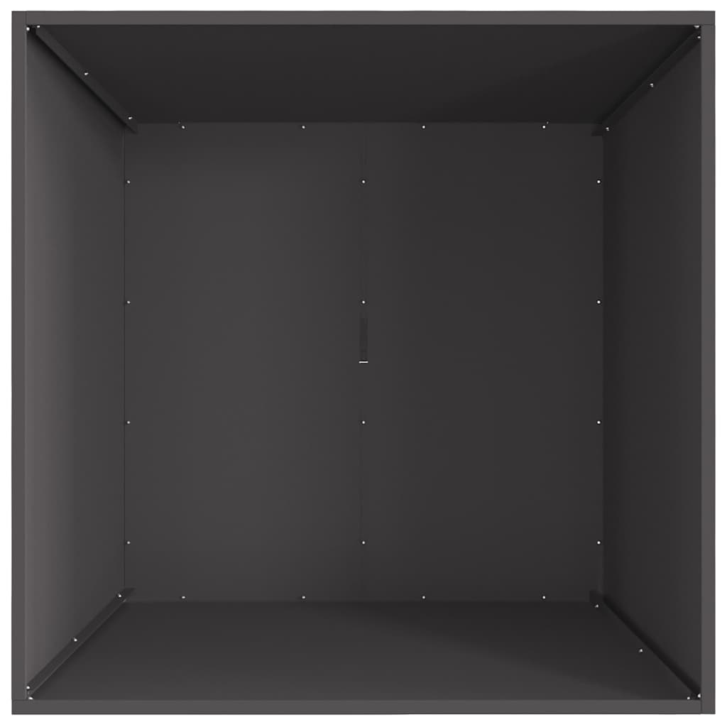 Feuerstelle Schwarz Stahl