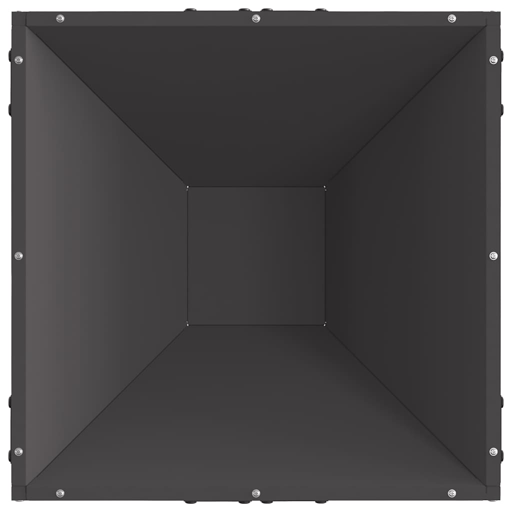 Feuerstelle Schwarz Stahl