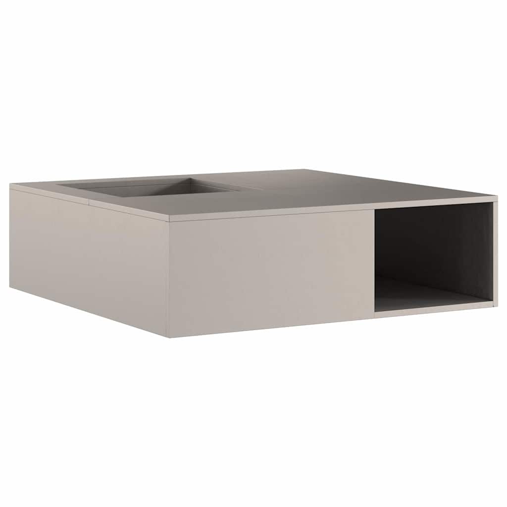 Feuerstelle Braun 100 X 100 X 30 Cm Wetterfeststahl