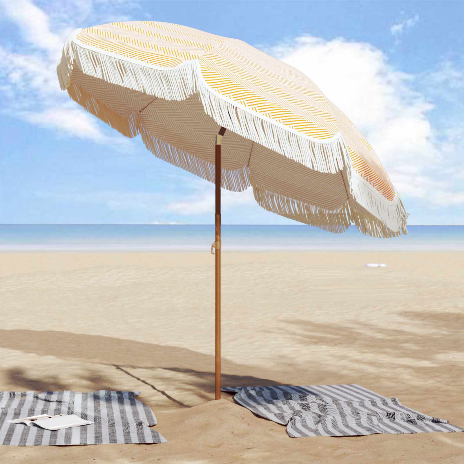 Strandparasol 205 X 205 X 210 Cm