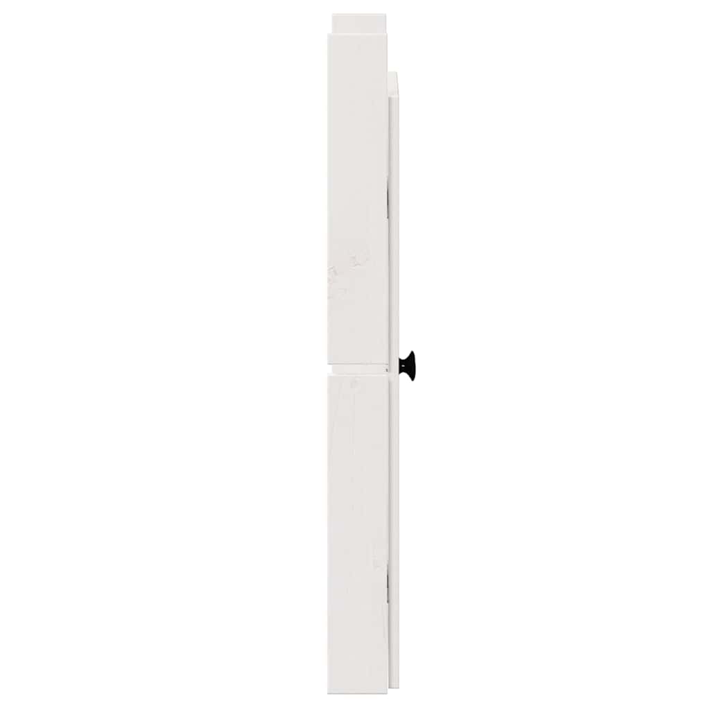 Küchentür 2 Pcs Weiß 50 X 9 X 82 Cm Massivholz Kiefer