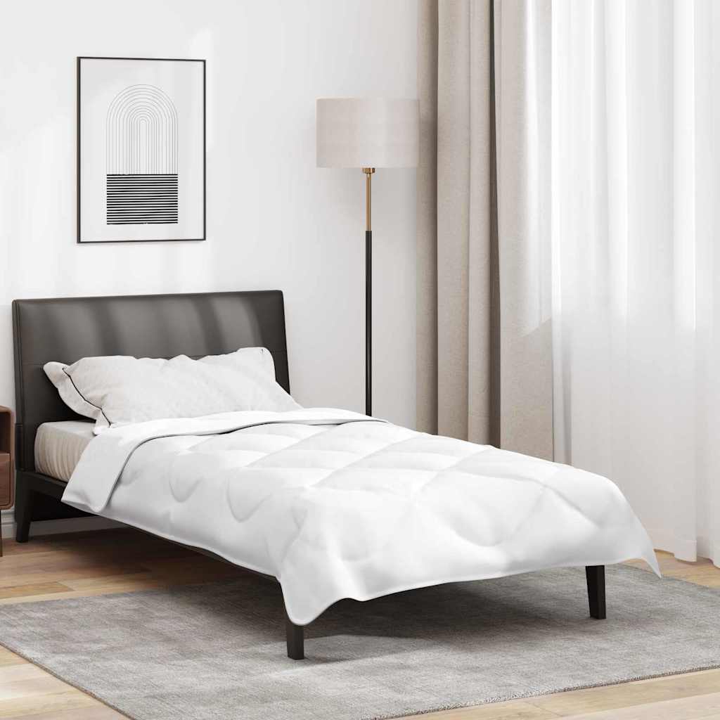 2-In-1 Bettdecke Weiß Polyester