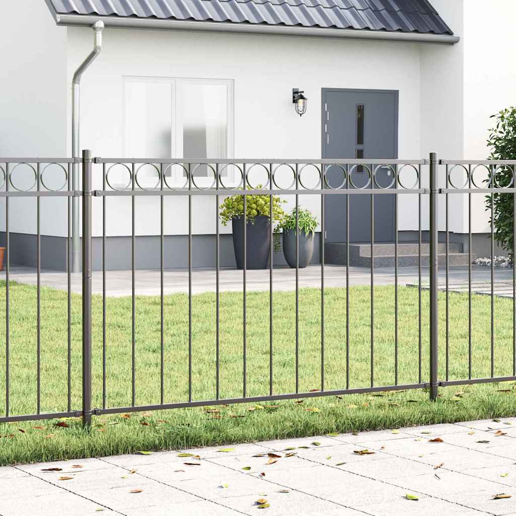 Gartenzaun Assen Stahl 1,7 X 1 M