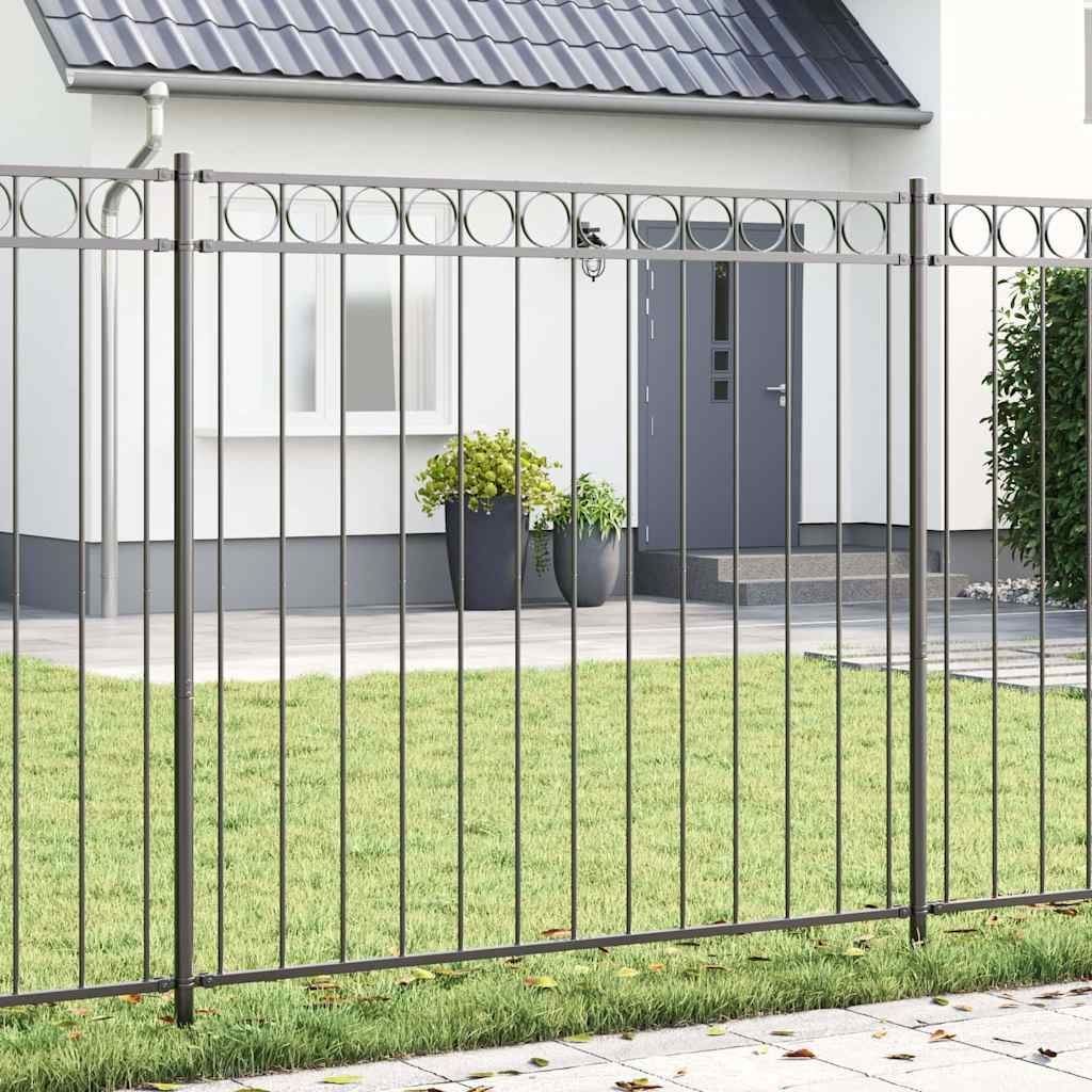 Gartenzaun Assen Stahl 1,7 X 1 M