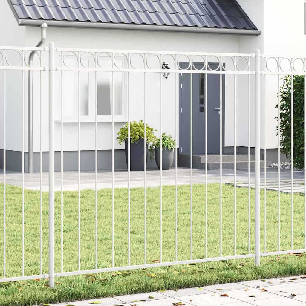 Gartenzaun Assen Stahl 1,7 X 1 M
