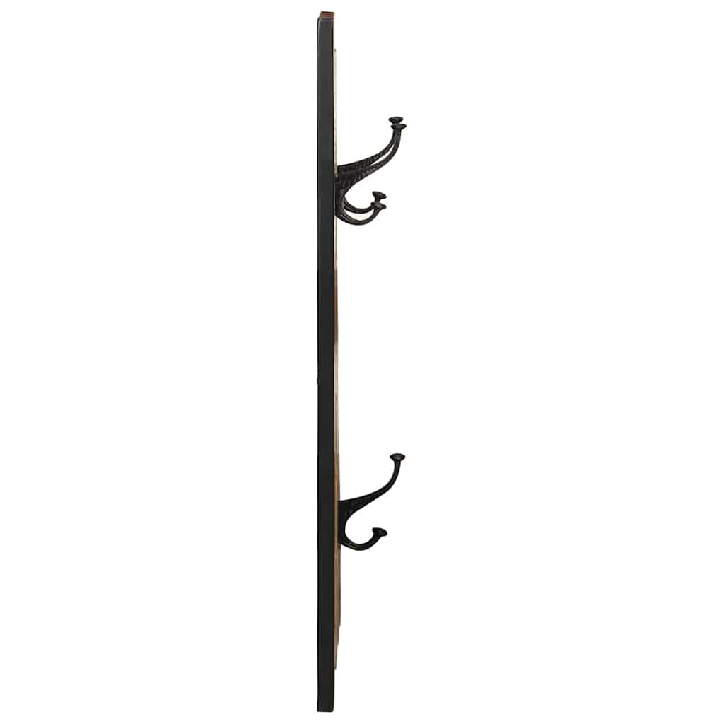 Garderobe 40X2X80 Cm Raues Massivholz Mango