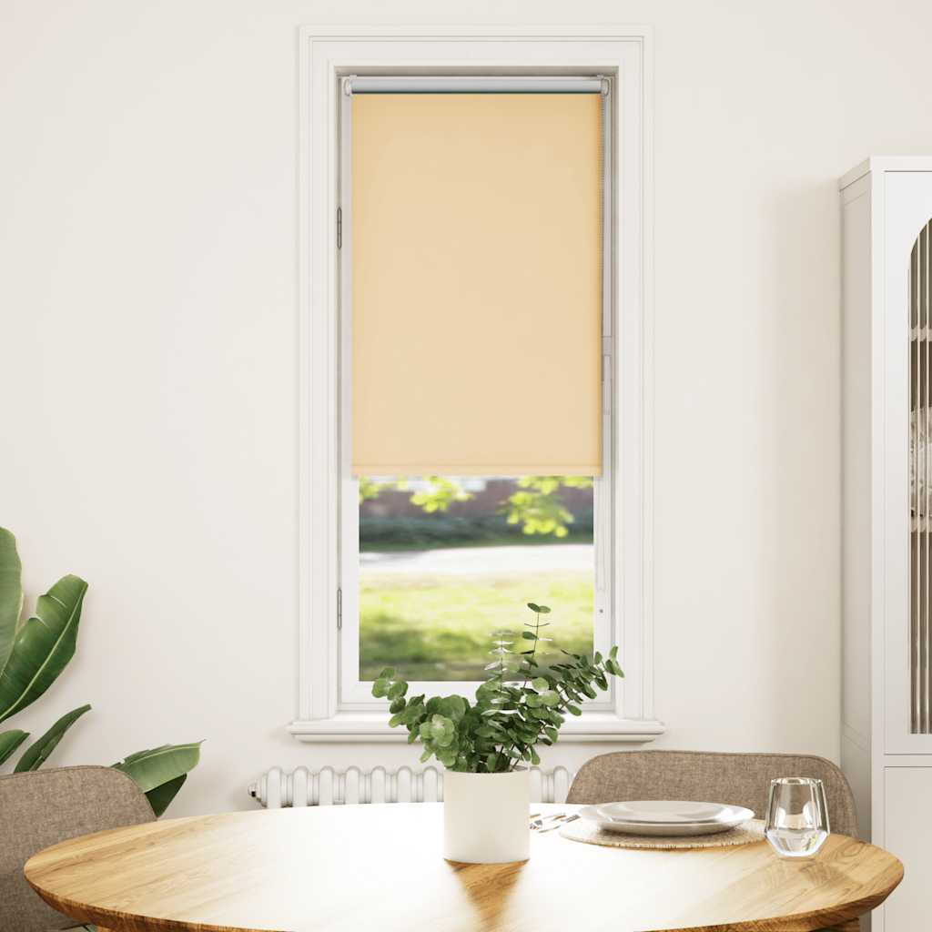 Verdunkelungsrollo 40X130Cm Stoffbreite 35,7 Cm Polyester Beige