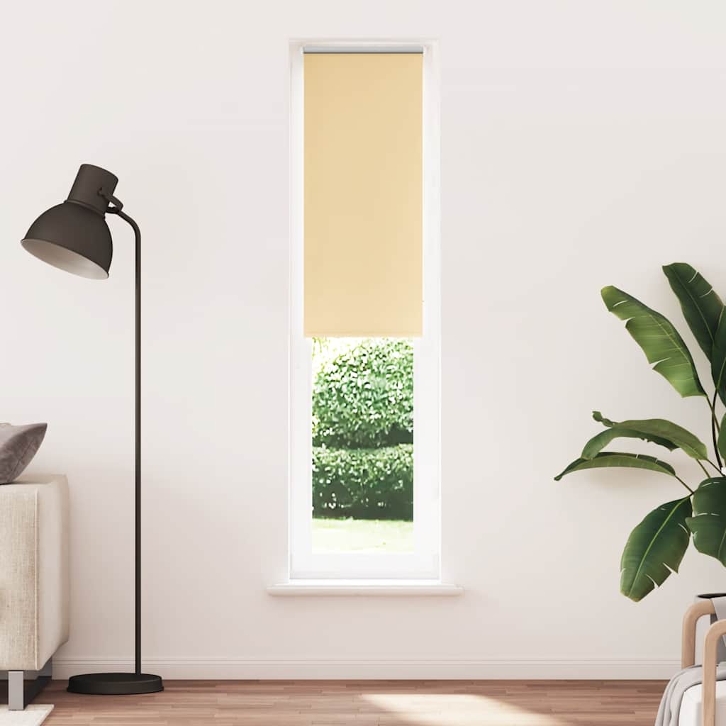Verdunkelungsrollo 40X130Cm Stoffbreite 35,7 Cm Polyester Beige