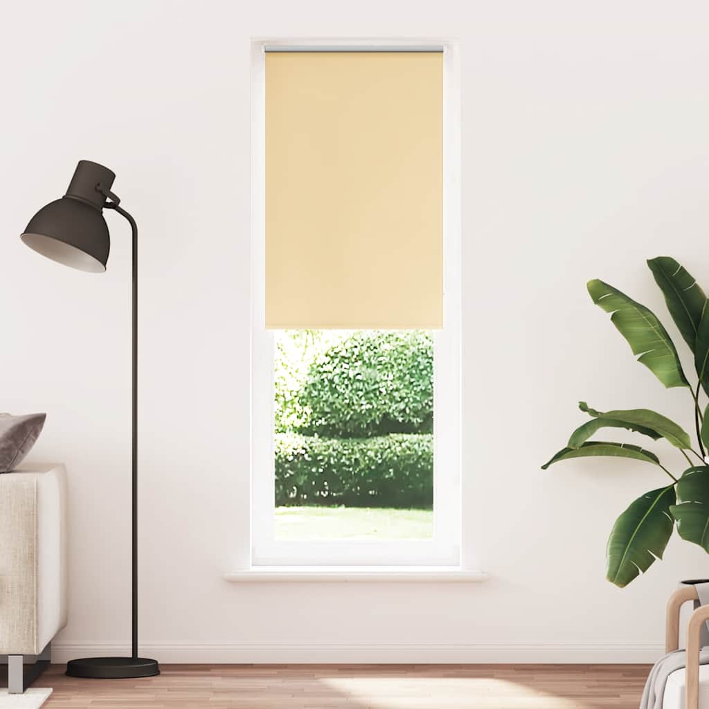 Verdunkelungsrollo 40X130Cm Stoffbreite 35,7 Cm Polyester Beige