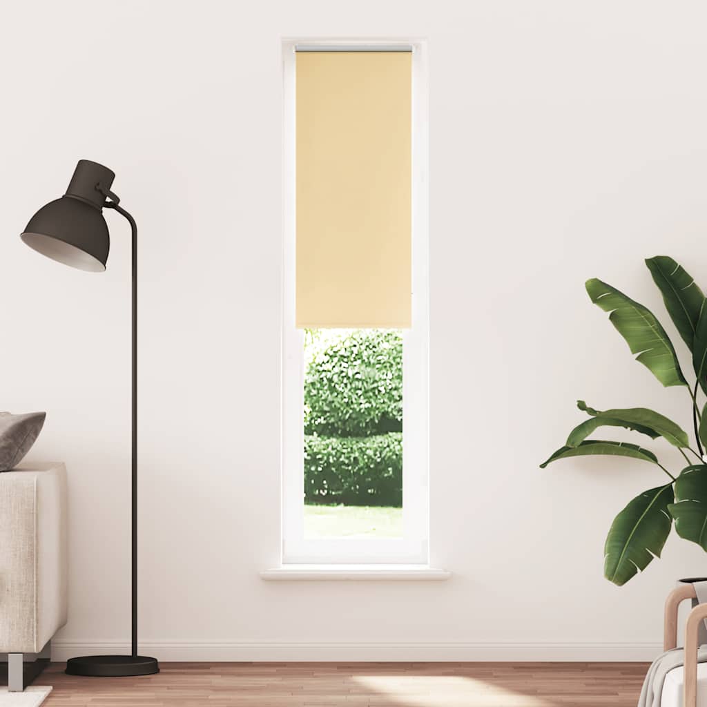 Verdunkelungsrollo 40X130Cm Stoffbreite 35,7 Cm Polyester Beige