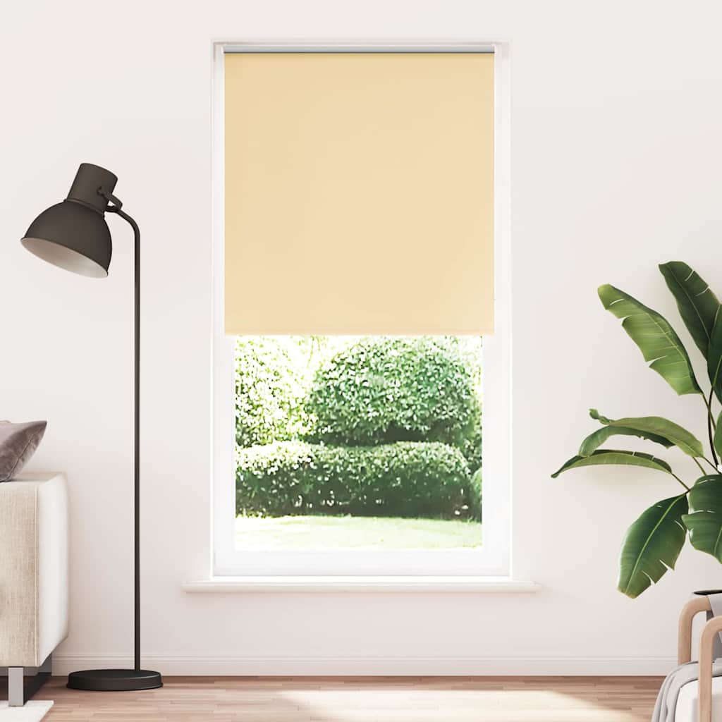Verdunkelungsrollo 40X130Cm Stoffbreite 35,7 Cm Polyester Beige
