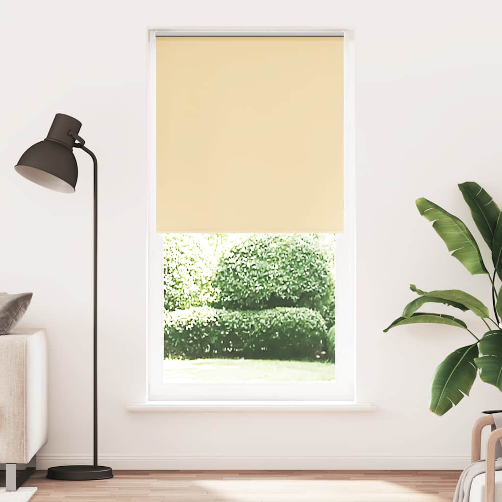 Verdunkelungsrollo 40X130Cm Stoffbreite 35,7 Cm Polyester Beige