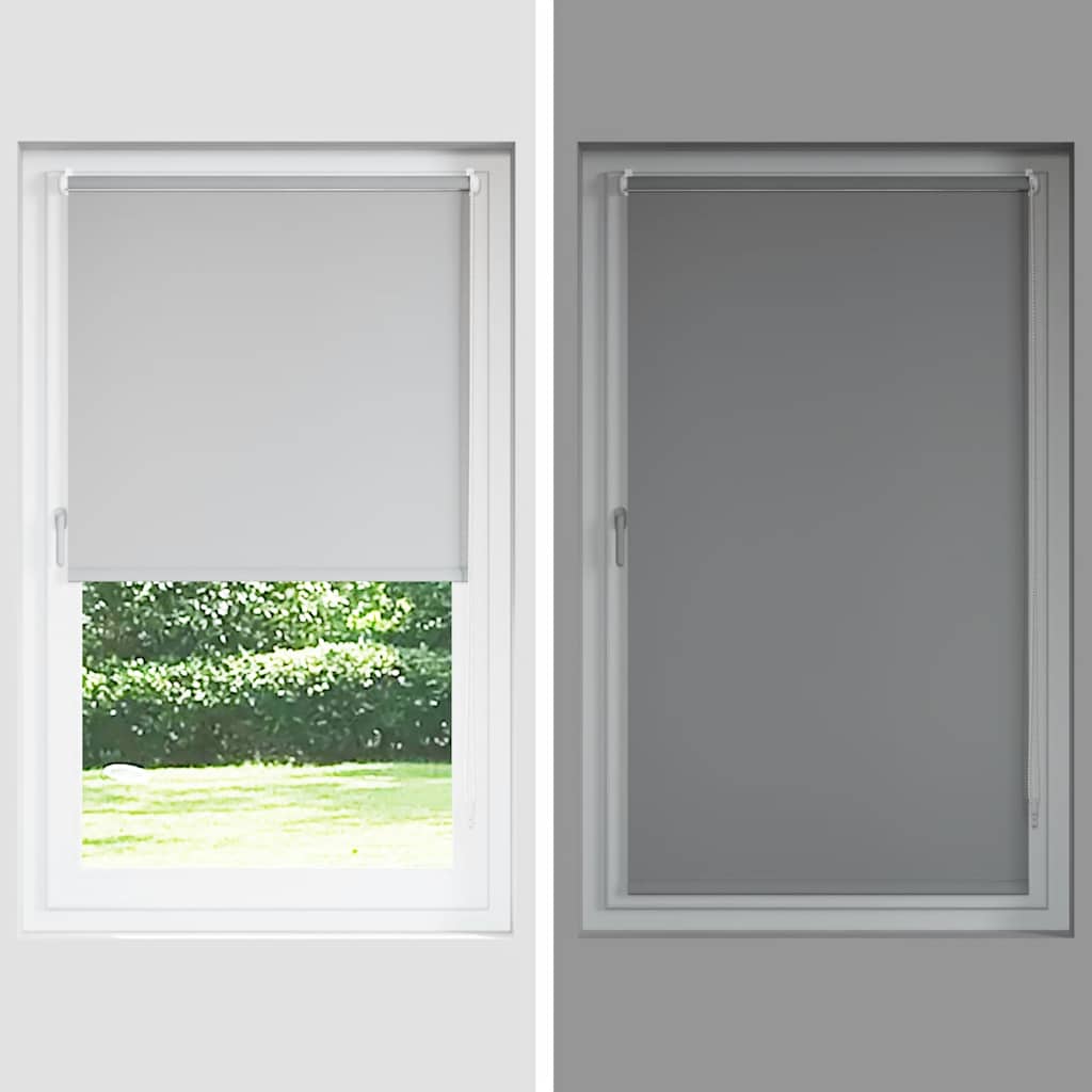 Verdunkelungsrollo 55X Stoffbreite 50,7 Cm Schwarz
