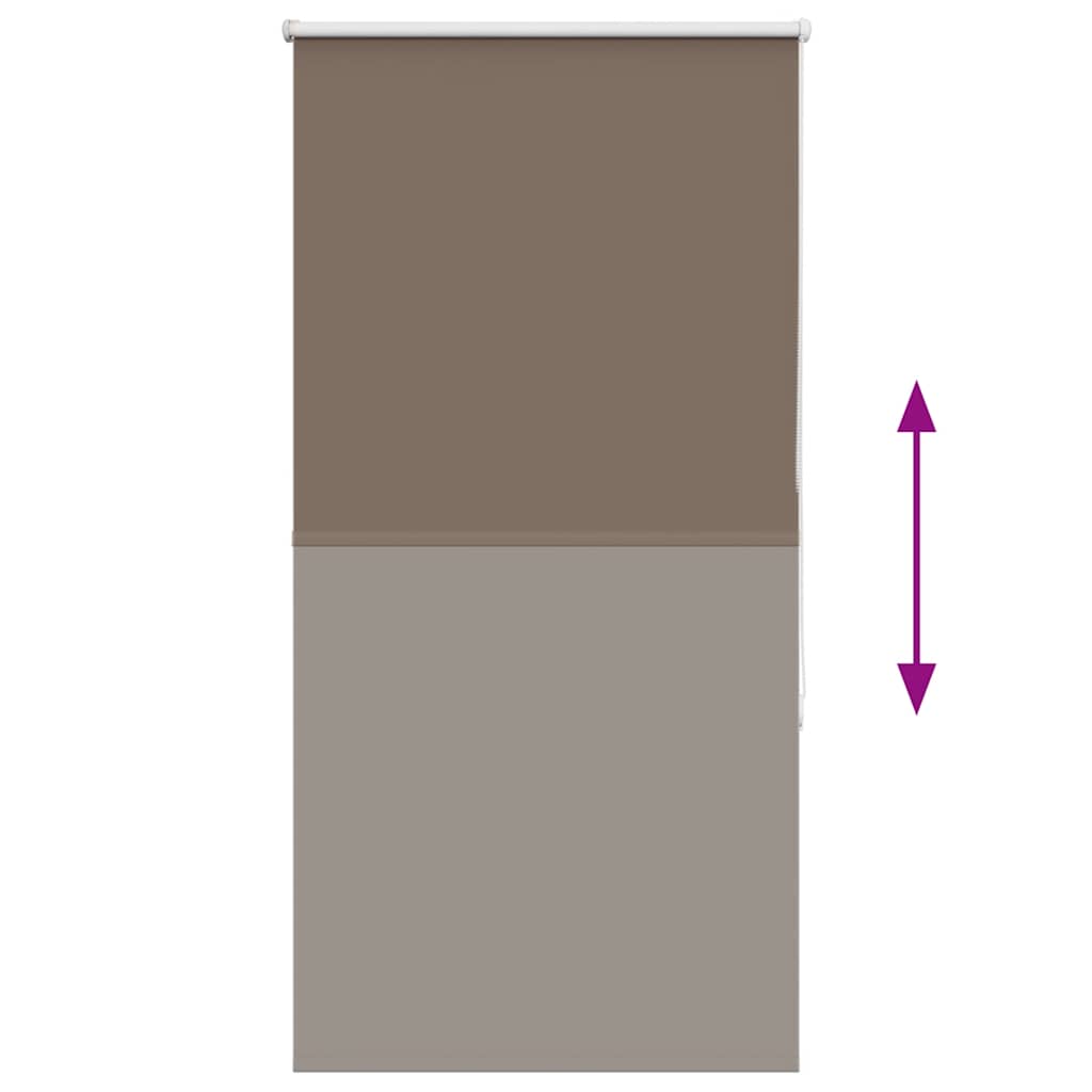Verdunkelungsrollo 65X150Cm Stoffbreite 60,7 Cm Kaffeebraun
