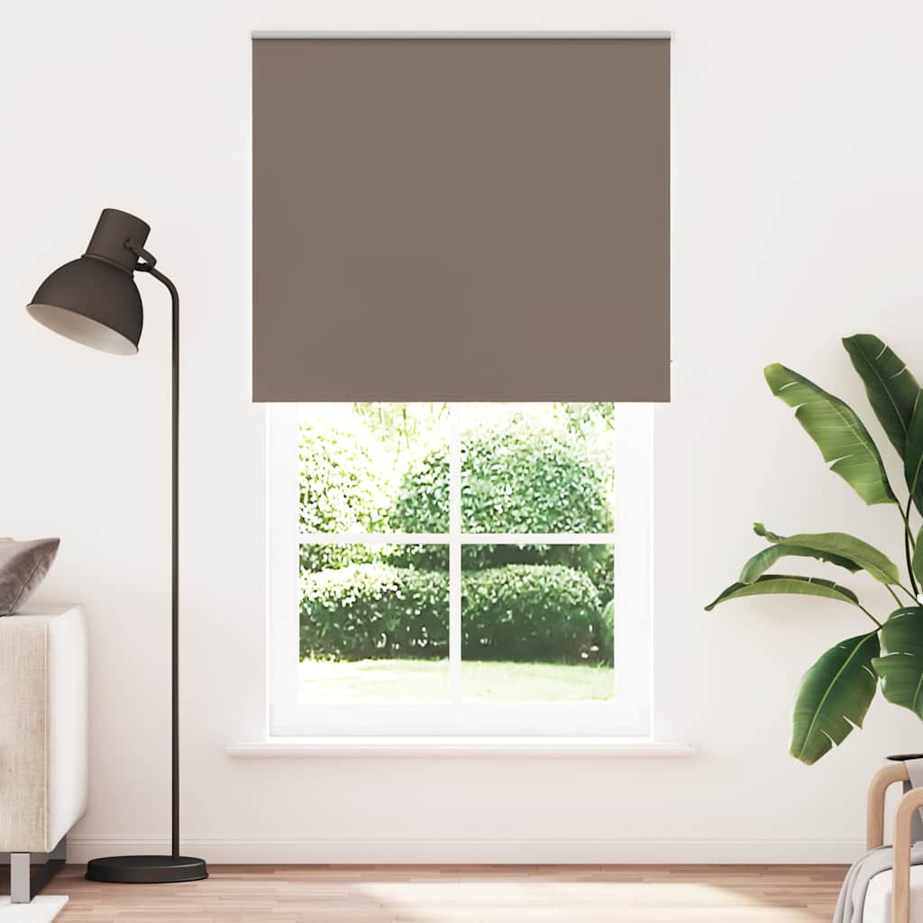 Verdunkelungsrollo Kaffeebraun 140X210 Cm Stoffbreite 136,6 Cm Kaffeebraun