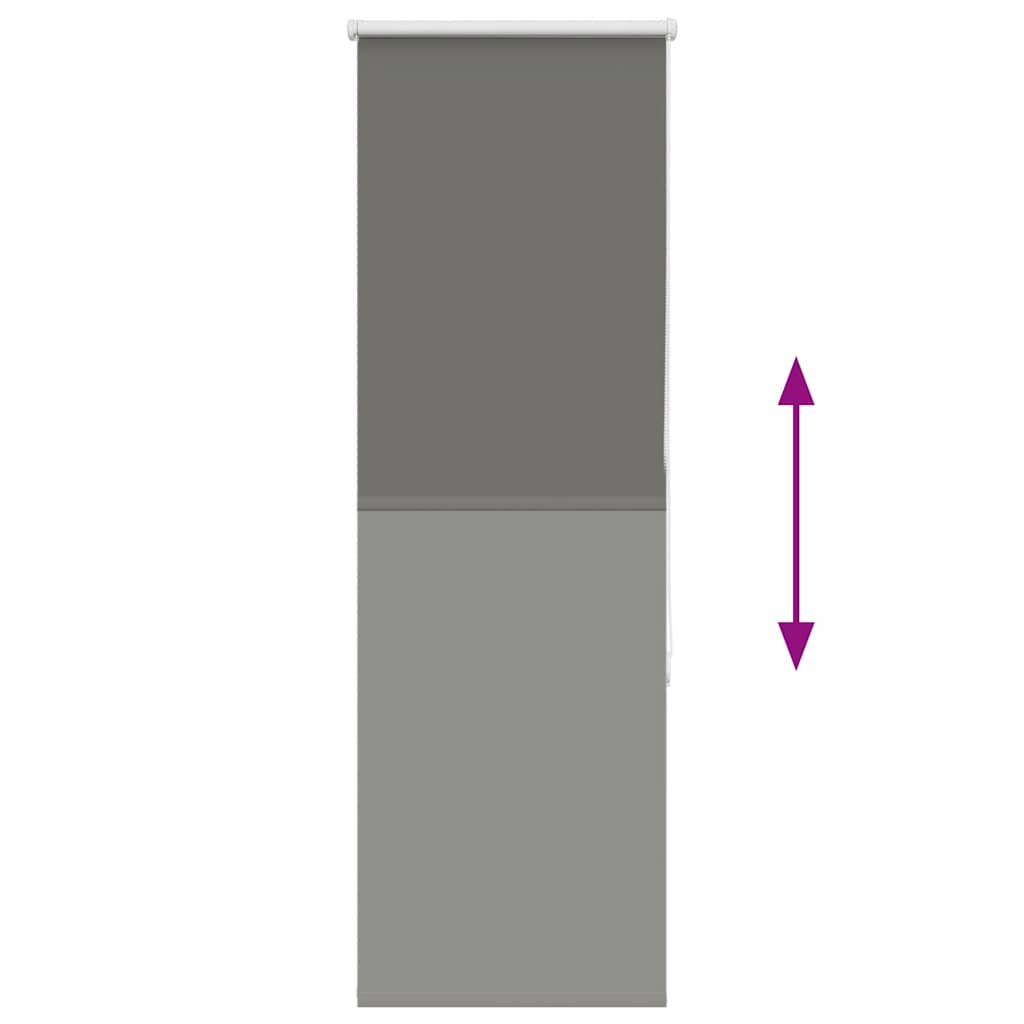 Verdunkelungsrollo 60X Stoffbreite 55,7 Cm Polyester Grau