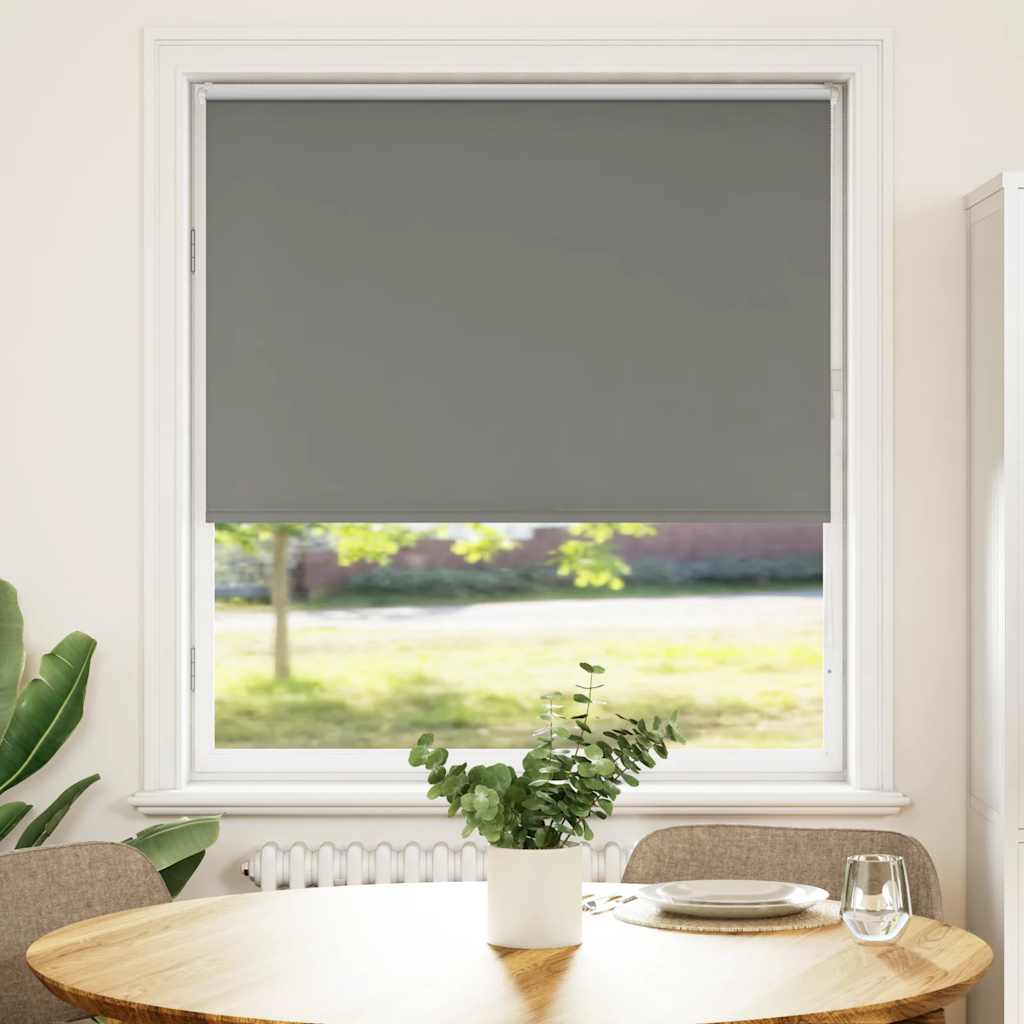 Verdunkelungsrollo 60X Stoffbreite 55,7 Cm Polyester Grau