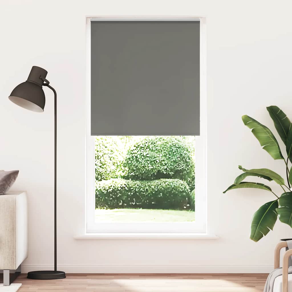 Verdunkelungsrollo 60X Stoffbreite 55,7 Cm Polyester Grau