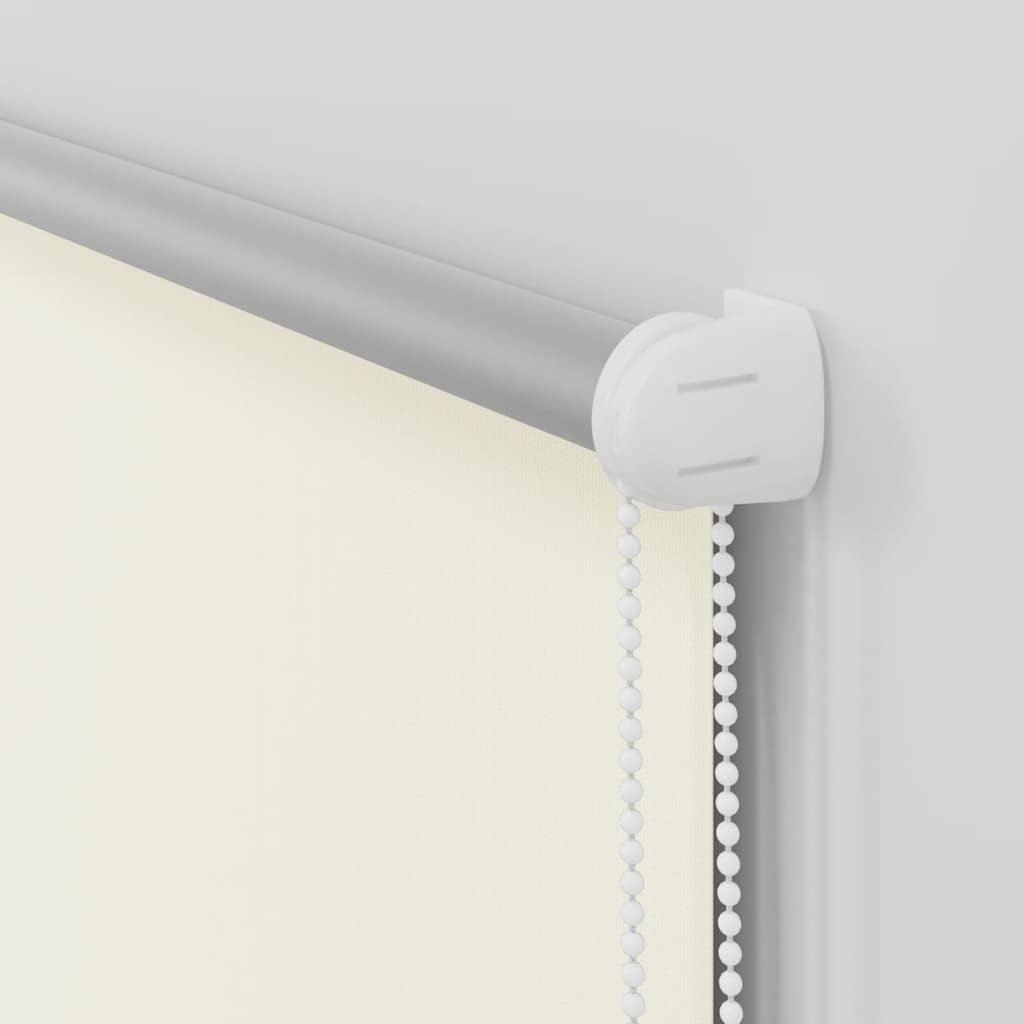Verdunkelungsrollo Cremeweiß 85X150Cm Stoffbreite 80,7 Cm Gebrochen Weiß