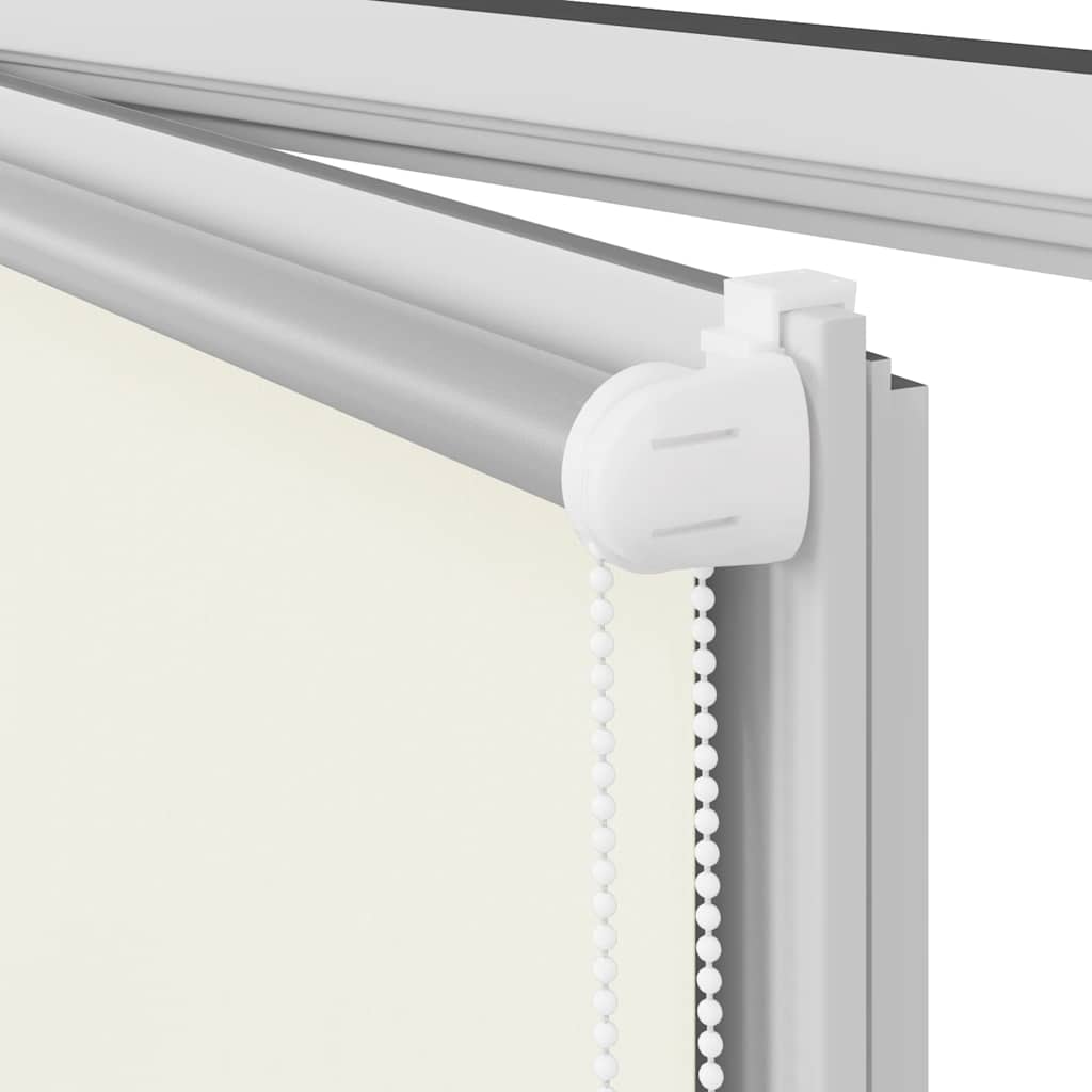 Verdunkelungsrollo Cremeweiß 85X150Cm Stoffbreite 80,7 Cm Gebrochen Weiß