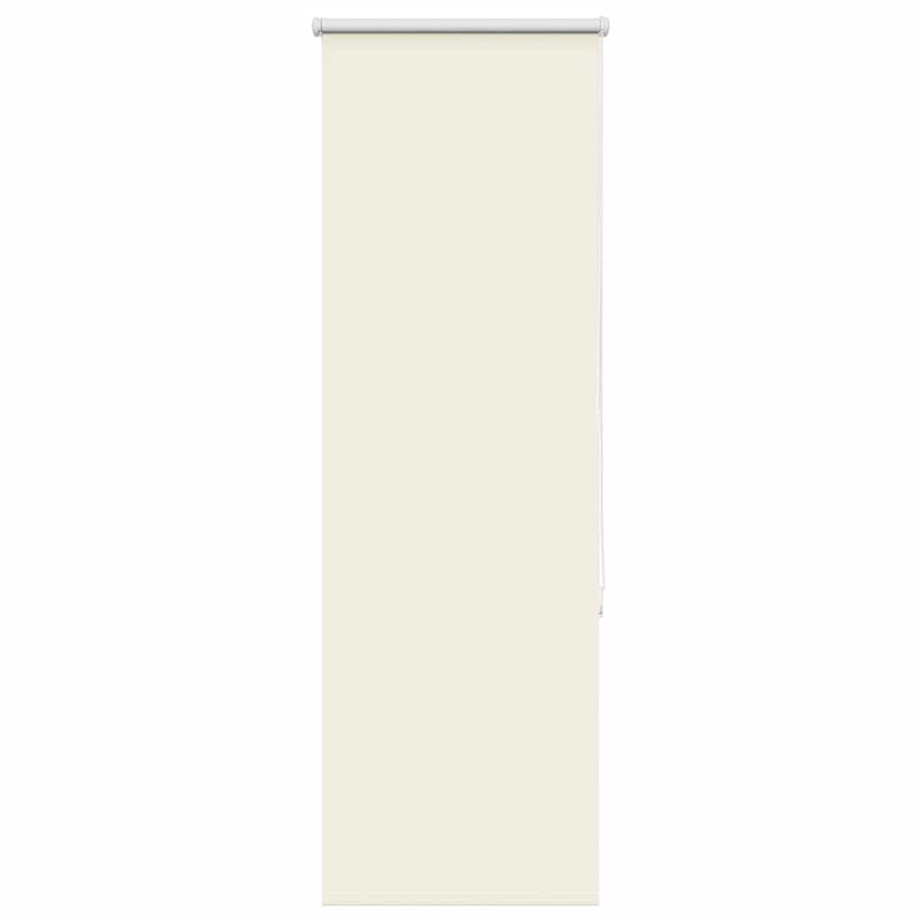 Verdunkelungsrollo Cremeweiß 85X150Cm Stoffbreite 80,7 Cm Gebrochen Weiß