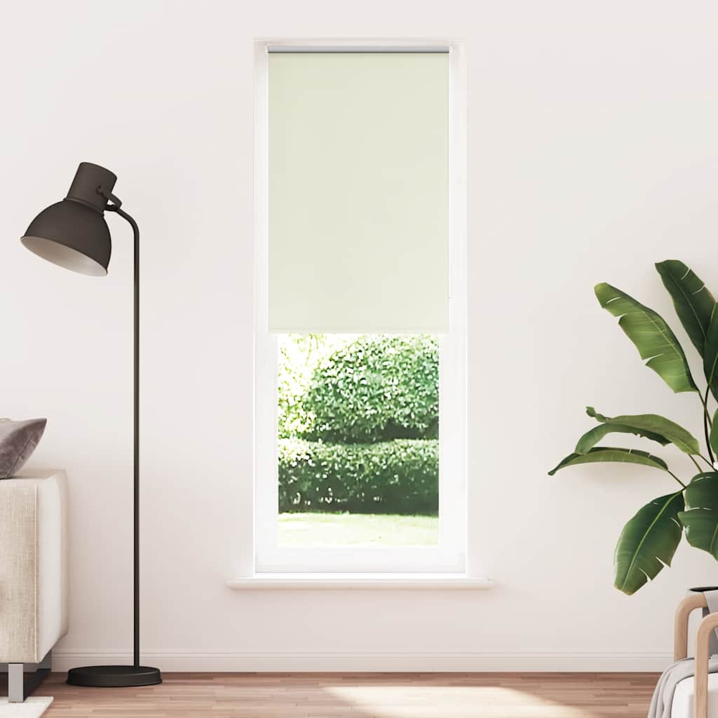 Verdunkelungsrollo Cremeweiß 85X150Cm Stoffbreite 80,7 Cm Gebrochen Weiß