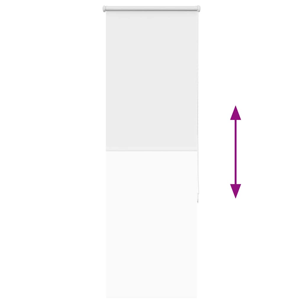 Verdunkelungsrollo 40X150Cm Stoffbreite 35,7 Cm Polyester Weiß