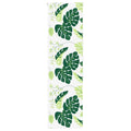 Duschrollo Stoffbreite 146 Cm Grüne Blätter