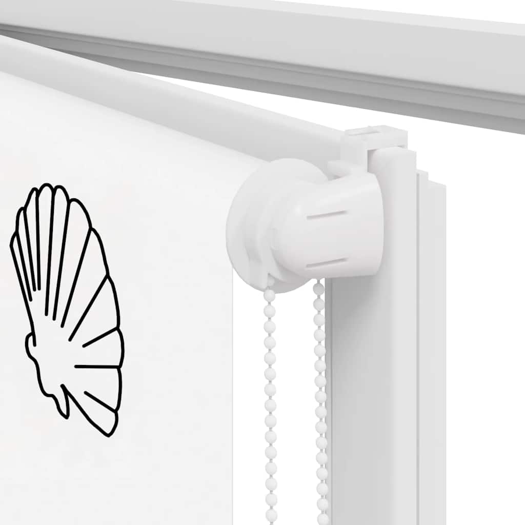 Duschrollo Stoffbreite 156 Cm Schalentiere