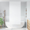 Duschrollo Stoffbreite 136 Cm Weiß