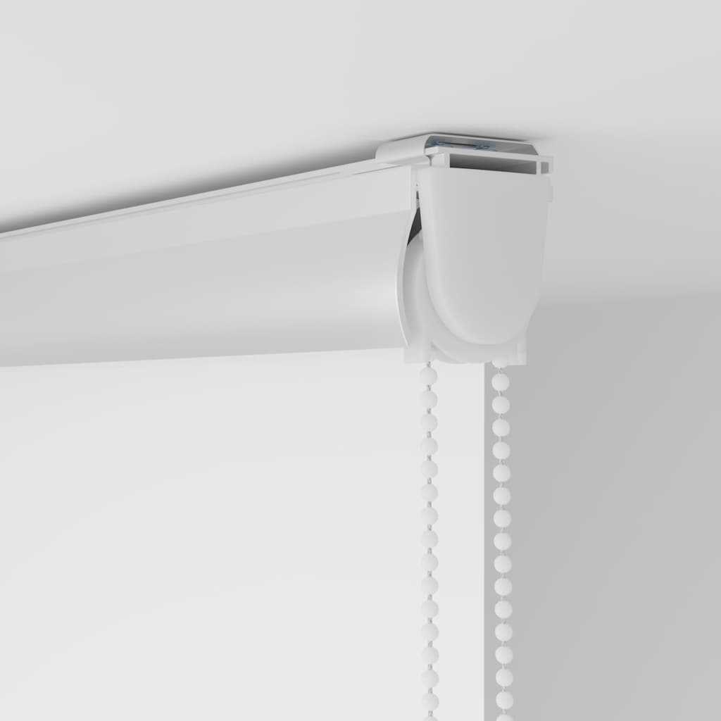 Duschrollo Stoffbreite 136 Cm Weiß