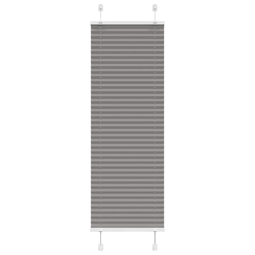Plissee Stoffbreite 44,4 Cm Polyester Anthrazit