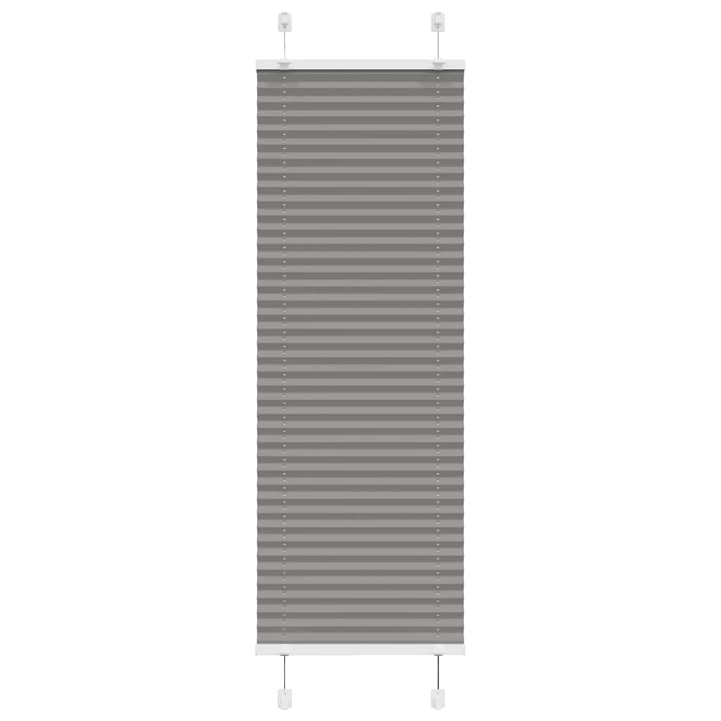 Plissee Stoffbreite 44,4 Cm Polyester Anthrazit