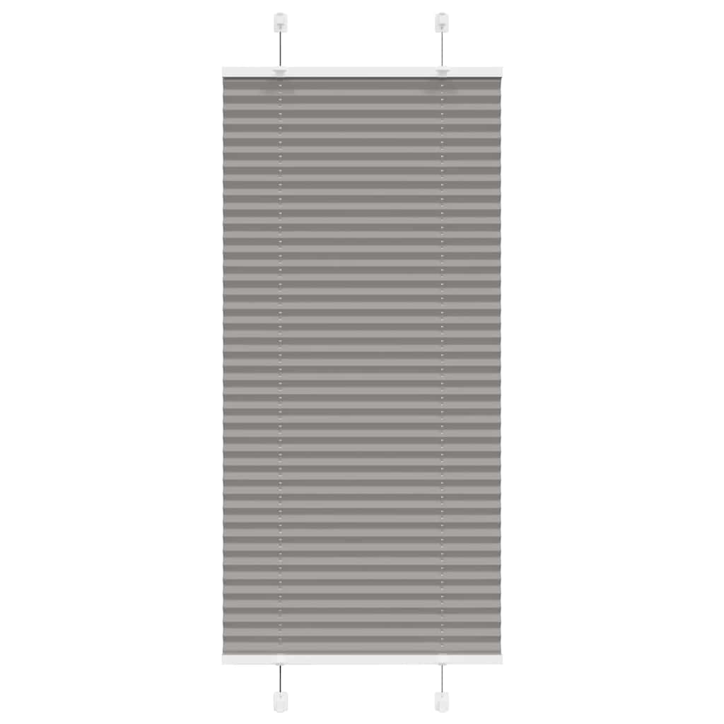 Plissee Stoffbreite 44,4 Cm Polyester Anthrazit