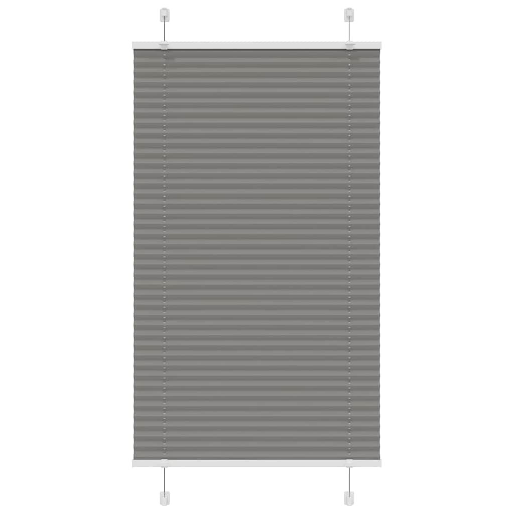 Plissee Stoffbreite 44,4 Cm Polyester Anthrazit