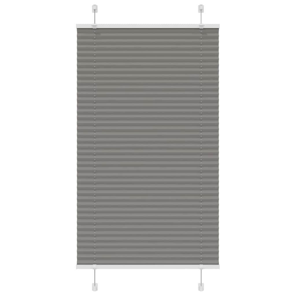 Plissee Stoffbreite 44,4 Cm Polyester Anthrazit