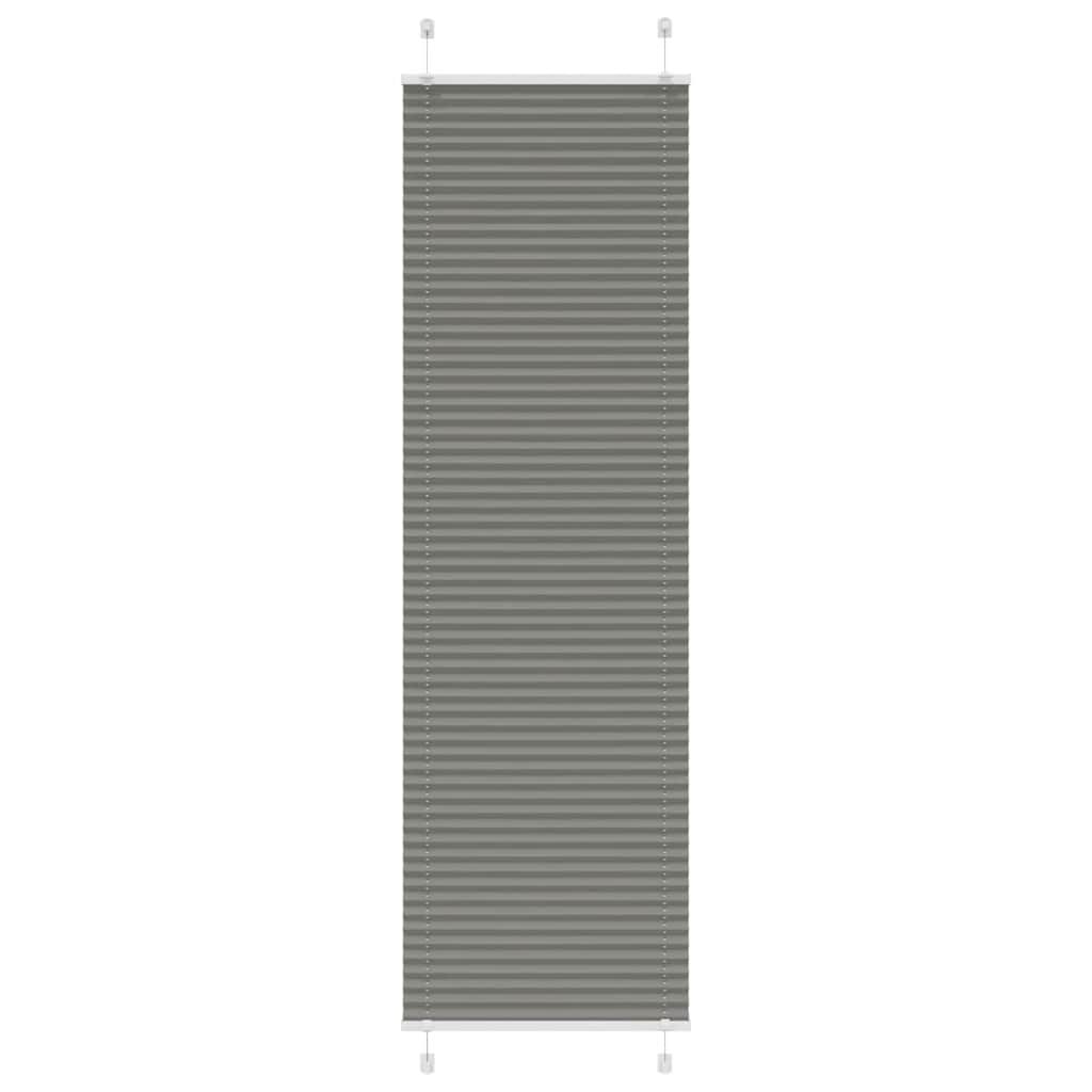 Plissee Stoffbreite 44,4 Cm Polyester Anthrazit
