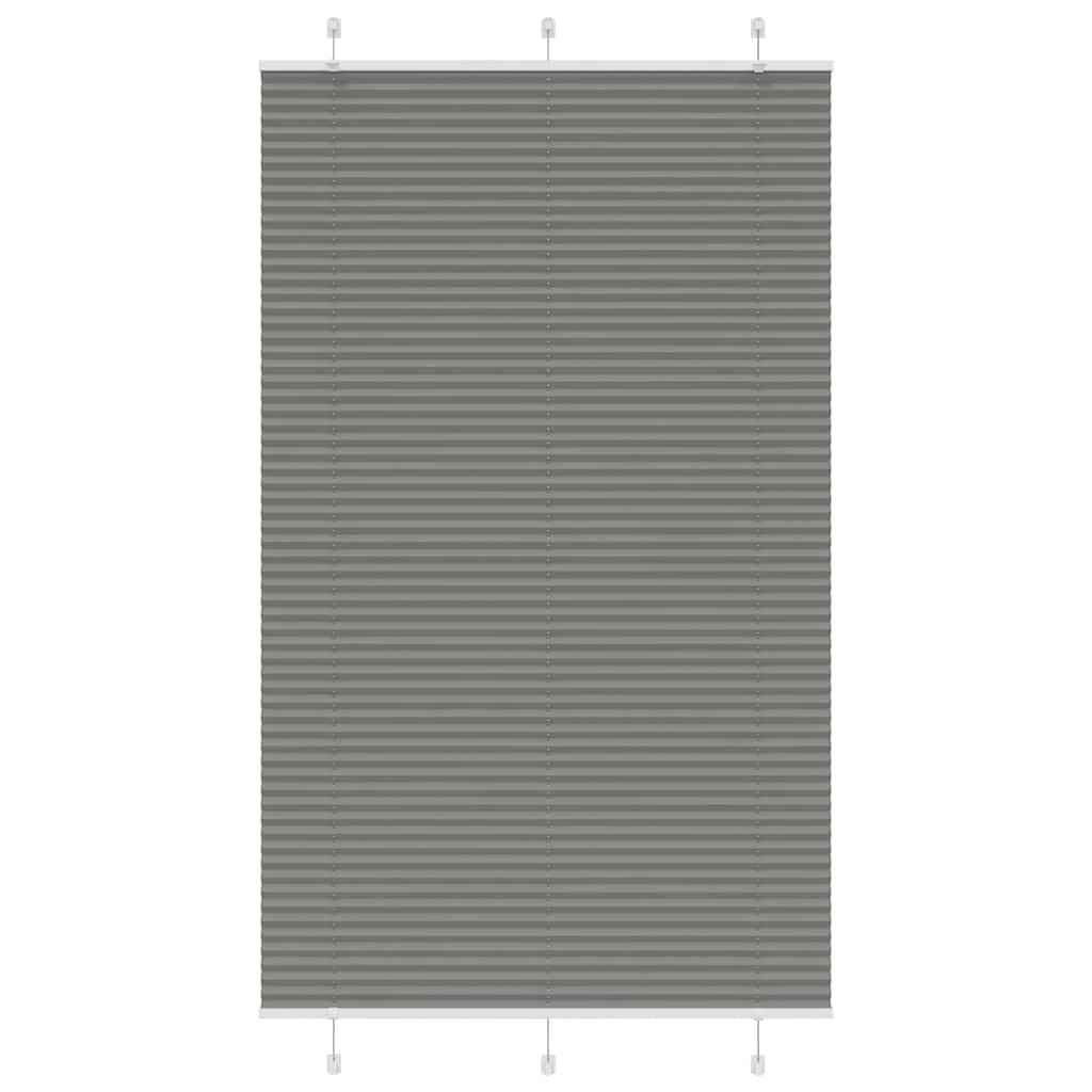 Plissee Stoffbreite 44,4 Cm Polyester Anthrazit